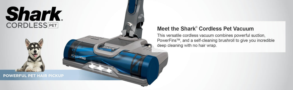 Shark Pet Plus Cordless Stick Vacuum, UZ365H