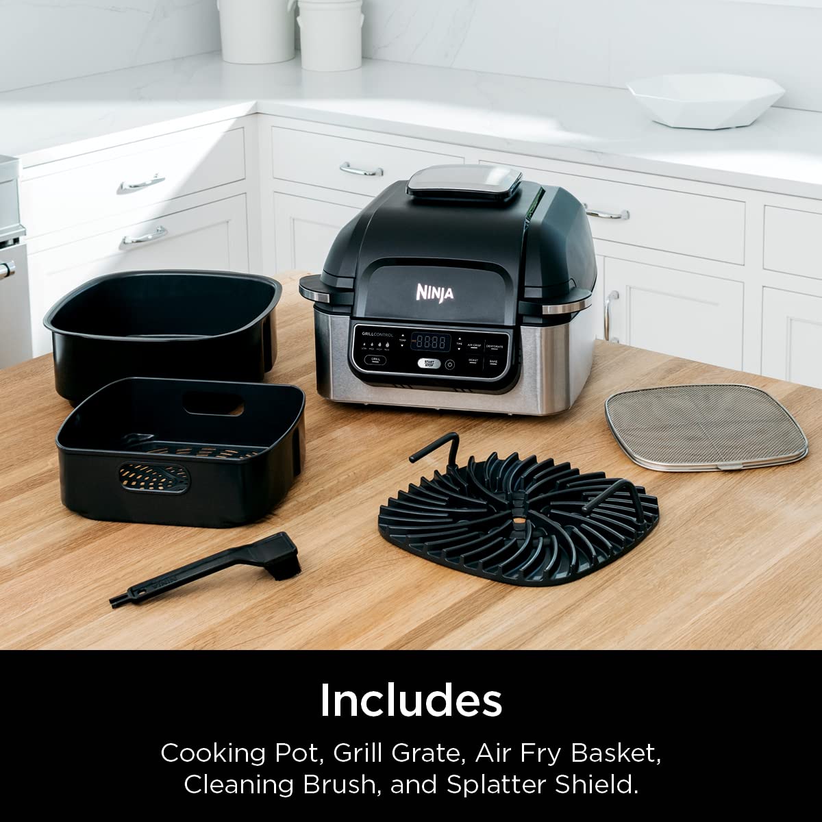 Ninja Foodi 5-in-1 Indoor Grill with 4-Qt. Air Fryer
