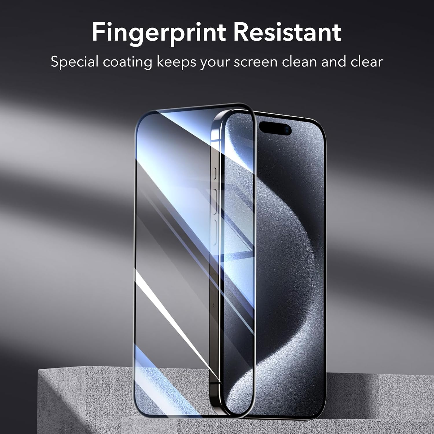 Premium iPhone 15 Pro Max Screen Protectors - 3 Pack + Lens Protector Top Class