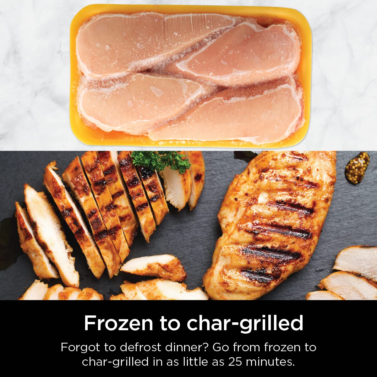 Ninja Foodi 5-in-1 Indoor Grill with 4-Qt. Air Fryer