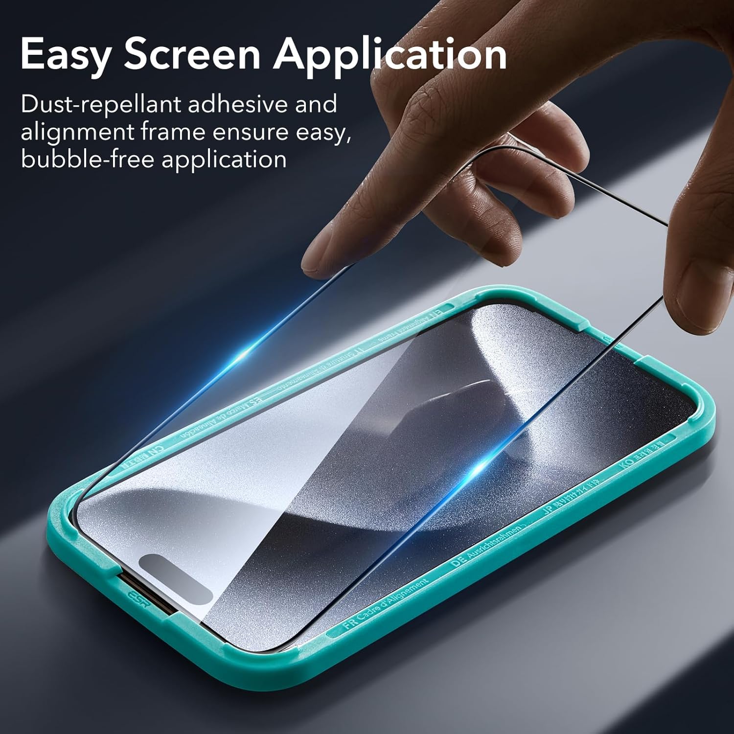 Premium iPhone 15 Pro Max Screen Protectors - 3 Pack + Lens Protector Top Class