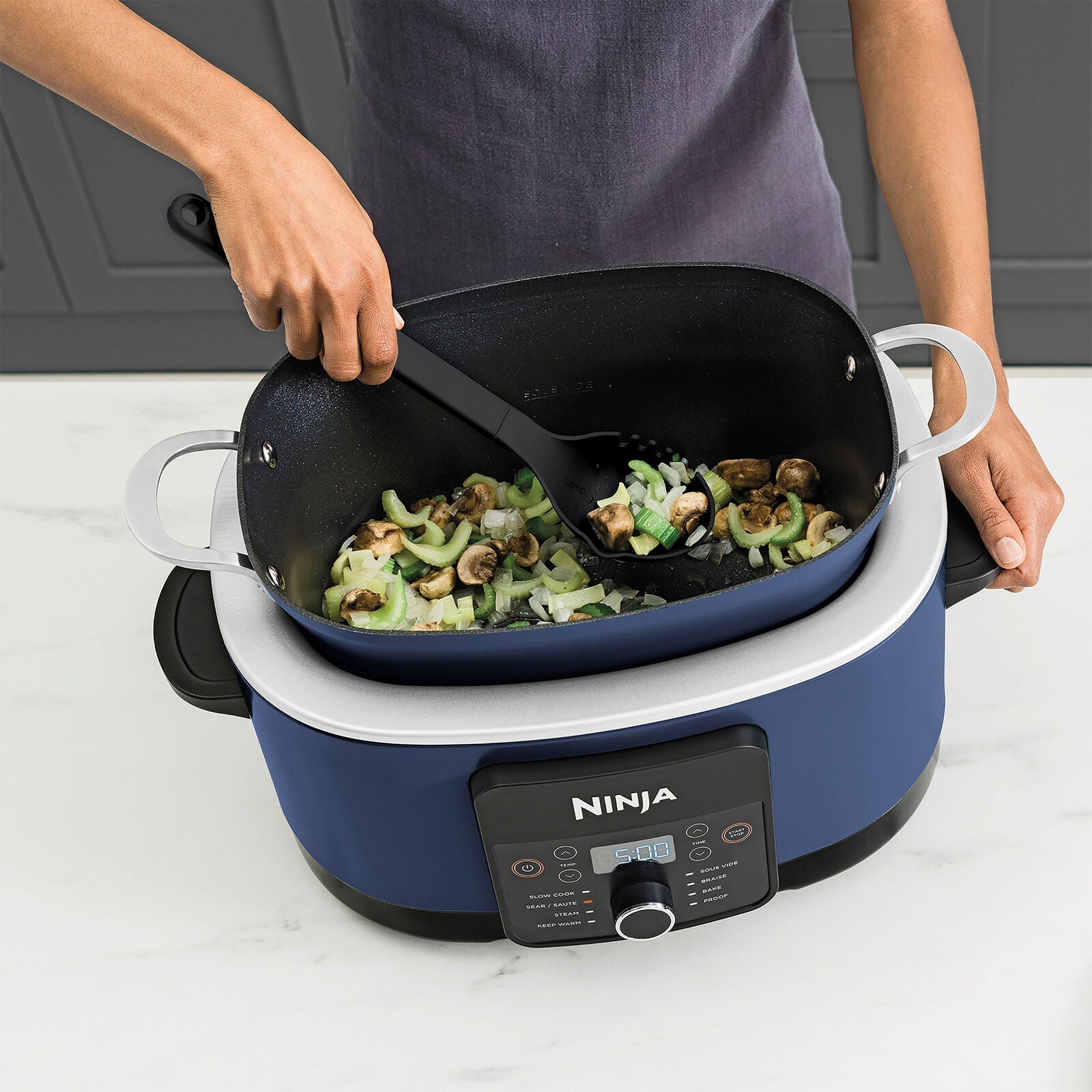 Ninja Foodi PossibleCooker PRO 8.5 Quart Multi-Cooker with Steam and Roast Rack
