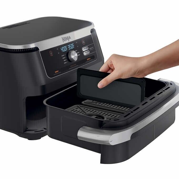 Ninja Foodi 7-in-1 11 Quart DualZone FlexBasket Air Fryer with MegaZone Baskets