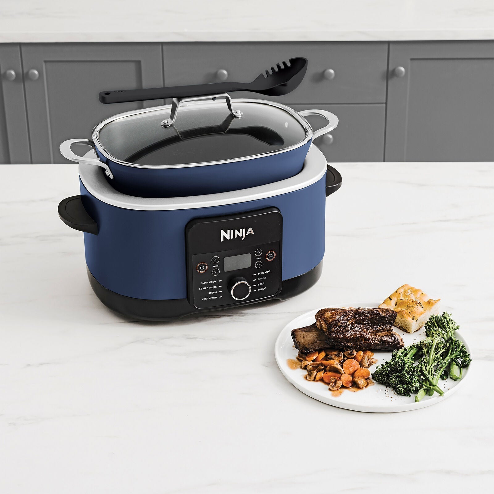 Ninja Foodi PossibleCooker PRO 8.5 Quart Multi-Cooker with Steam and Roast Rack