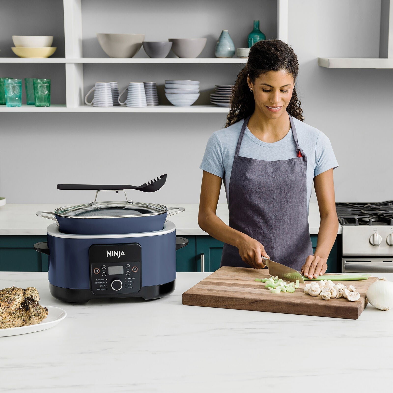 Ninja Foodi PossibleCooker PRO 8.5 Quart Multi-Cooker with Steam and Roast Rack